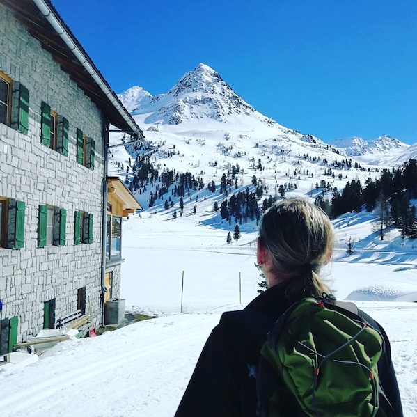 Osttirol Osttirol Defreggental Staller Sattel Wintercamping Hund Winterwandern Gasthaus Obersee