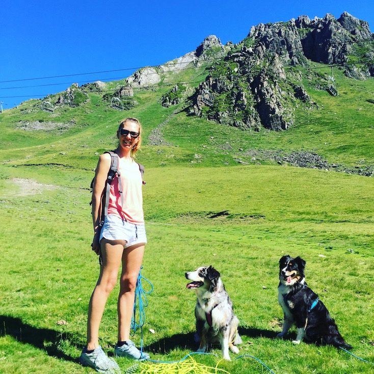 Tour de France Tour de France Col du Tourmalet hund Camper Bigorre Wandern