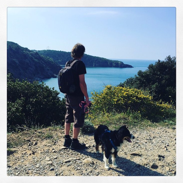 Hundemensch Hundemensch Hundeliebe Hund Camping Wandern Italien Toskana