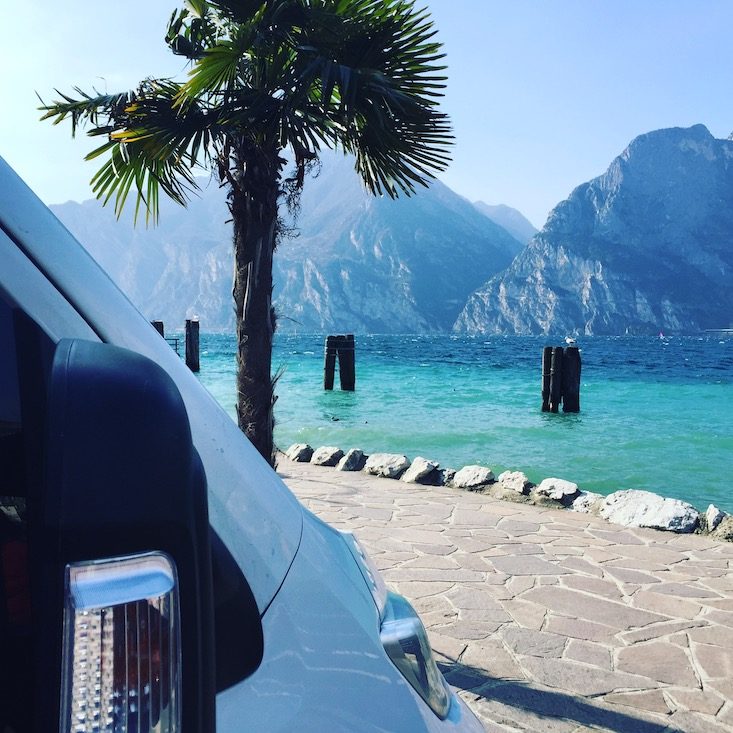 Gardasee Gardasee Torbole Hund Camping Wandern Februar