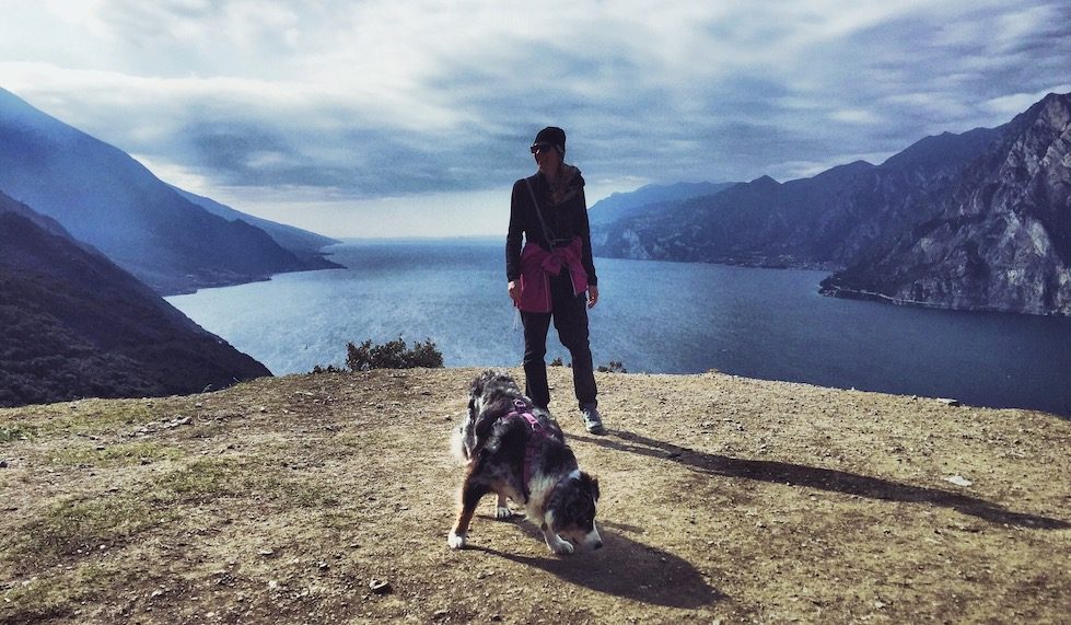 Wandern_Gardasee1 Gardasee Torbole Busatte Tempesta Wandern Hund Camping