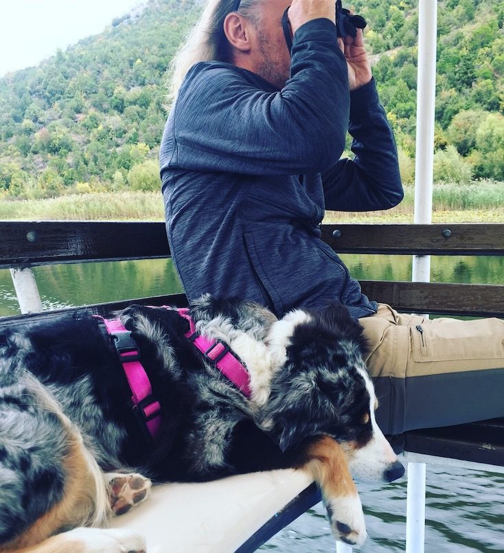 Skutarisee Bootstour Skutarisee Hund
