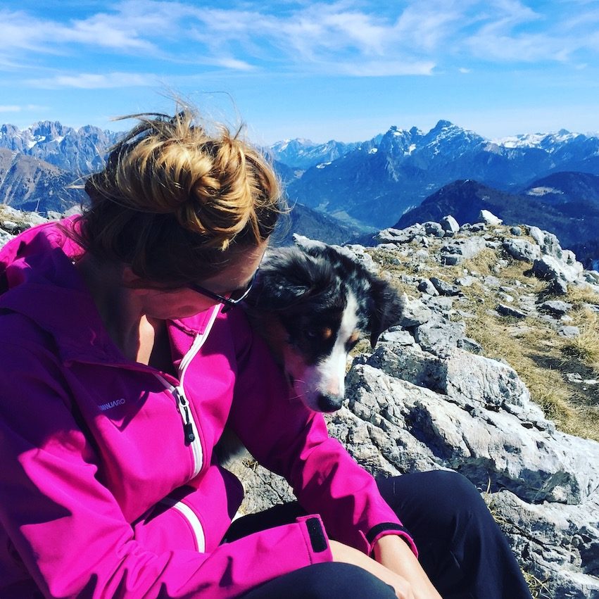 Passo Brocon Passo Brocon Trentino Lagorai Hund Camping Wanderung