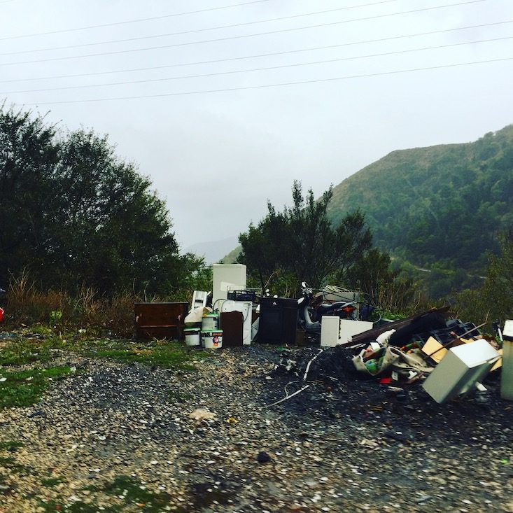 Montenegro Montenegro Umweltschutz Verschmutzung Camping Wohnmobil