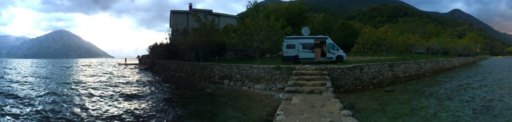 Montenegro Kotor Stellplatz Wohnmobil