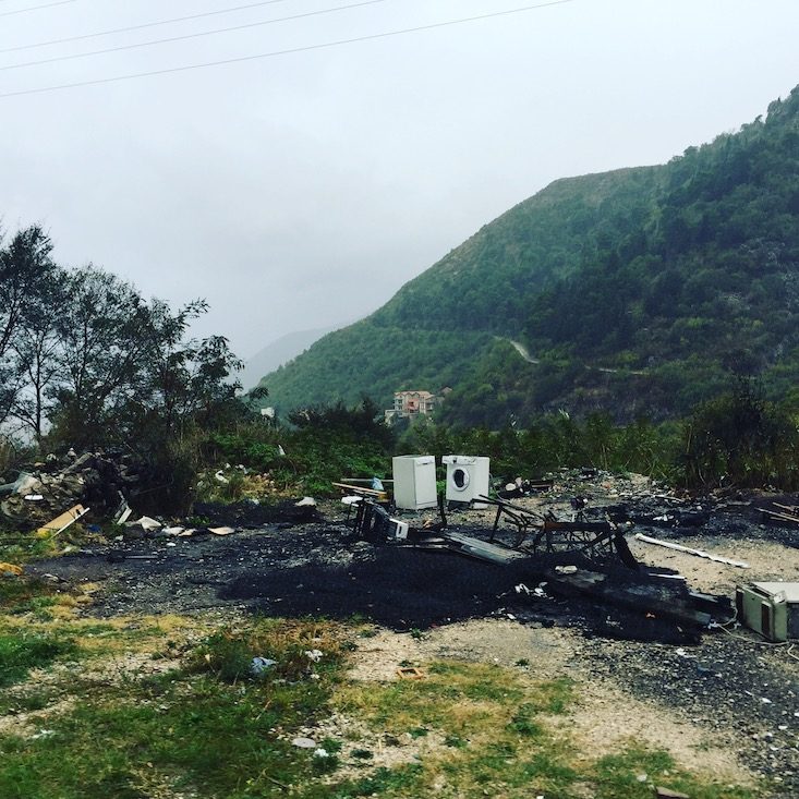 Montenegro Montenegro Müll Probleme Natur Camping