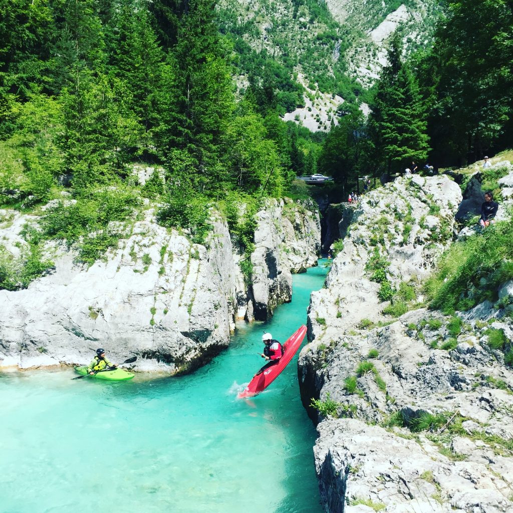 Soča tal Soca Tal Hund Camping Wandern