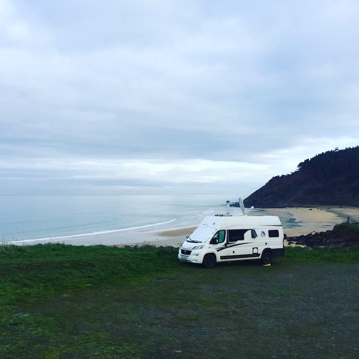 Asturien Hund camping Nordspanien Asturien Kantabrien