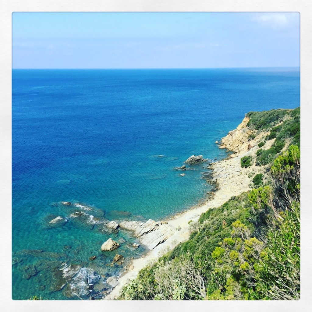 Toskana Toskana Hundestrand Wanderung Camping Hund Wohnmobil Italien