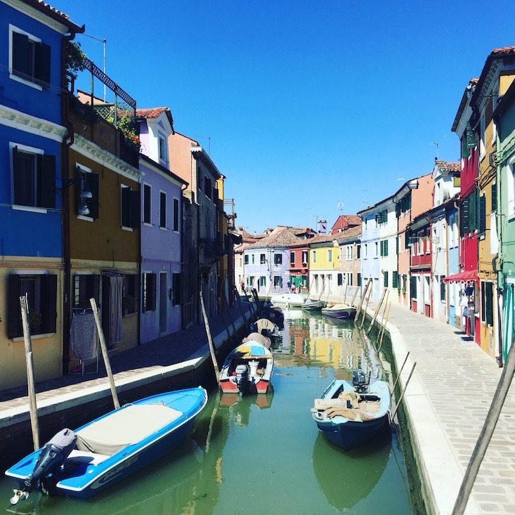 Burano Burano Venedig Laguni Amo Bootstour Boot