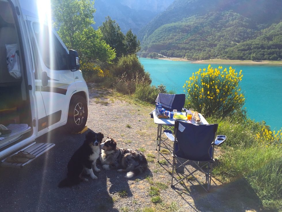 Kastenwagen Kastenwagen Vandog Blog Hund Camping Frankreich Verdonschlucht