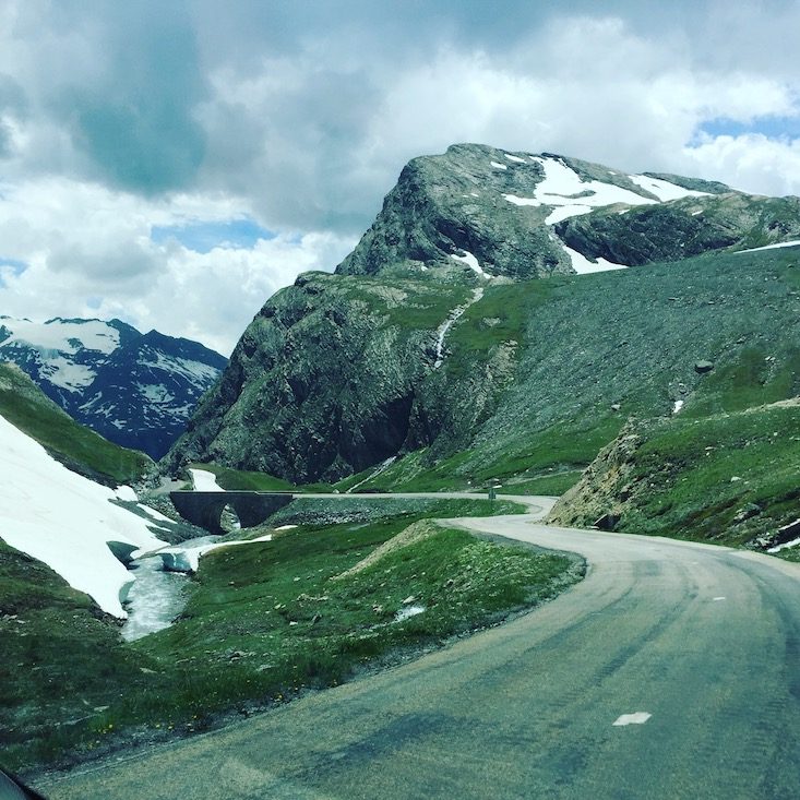 Col de l'Iseran Col De L'iseran Alpenpässe Alpen Bergstraße Kastenwagen Rundreise Frankreich