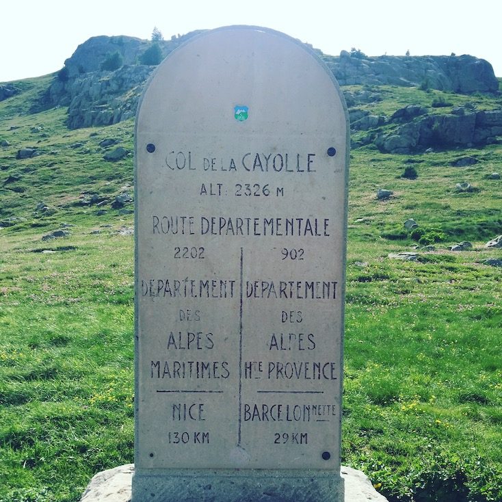 Col de la Cayolle Col de la Cayolle Alpenpass Pässe Frankreich Route de Grandes Alpes Hunde verboten Wildcamping verboten