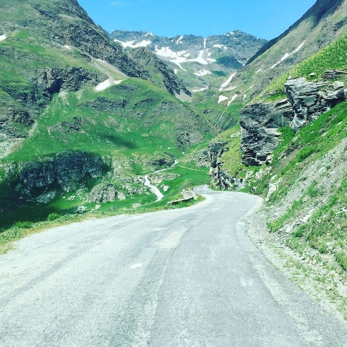 Col De L'iseran Col De L'iseran Alpenpässe Alpen Bergstraße Kastenwagen Rundreise Frankreich