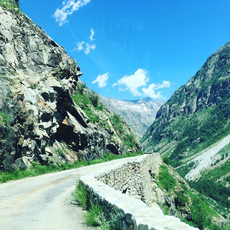 Vénéon Vénéon Bergstraße Panoramastraße Wohnmobil Rundreise Frankreich Alpen
