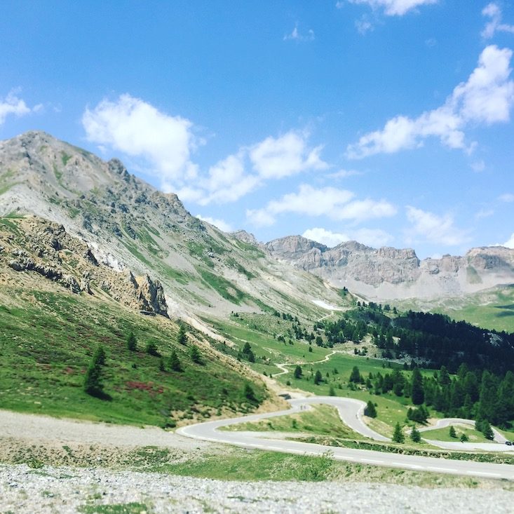 Col De L'Izoard Col de L'Izoard Alpenpass Bergstraße Rundreise Frankreich