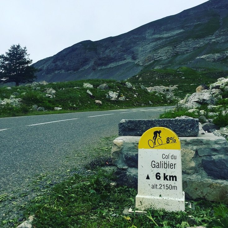 Col du Galibier Col du Galibier Französische Alpen Frankreich Pässe Touren Rundreise Wohnmobil hund