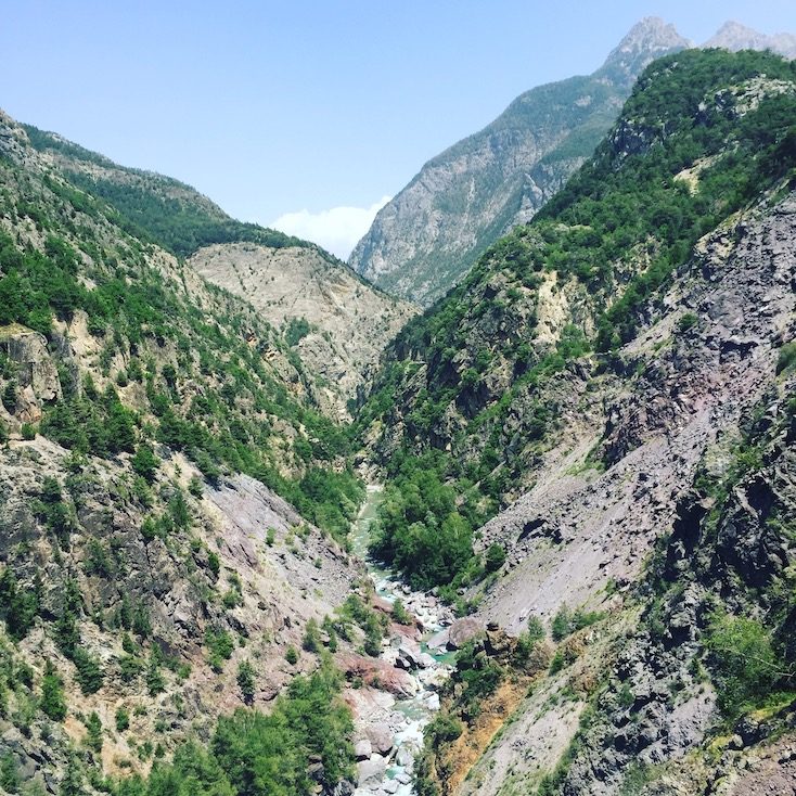 Combe du Queyras Combe du Queyras Alpen Frankreich Schlucht Panoramastraßen sehenswert Roadtrip Rundreise Wohnmobil Campingbus