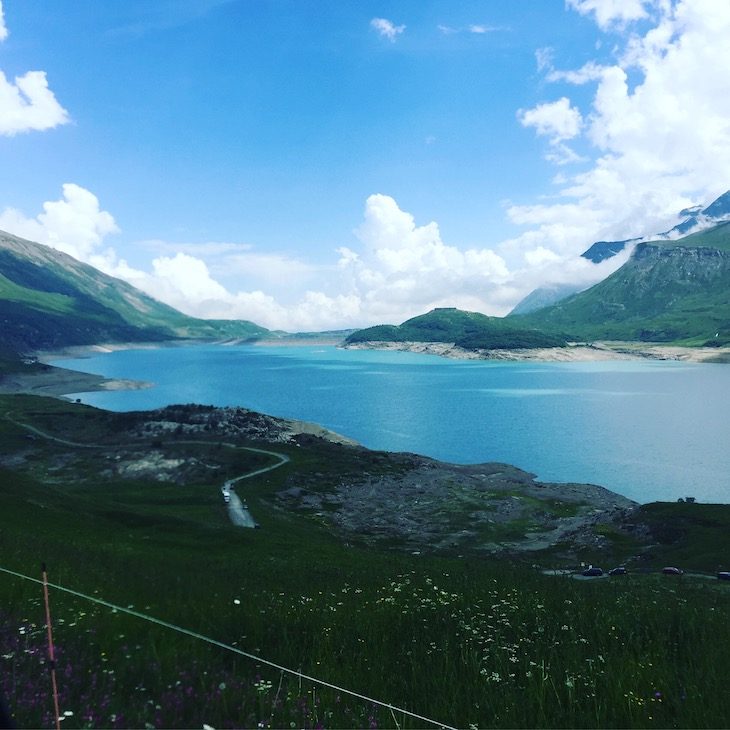 Lac du Mont Cenis Stausee Frankreich Alpen Lac du Mont Cenis Rundreise Wohnmobil Camping