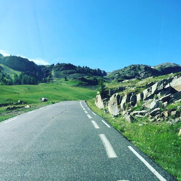 Col de la Bonette Col de la Bonette Alpenpässe Pass Frankreich Alpen Bergstraße