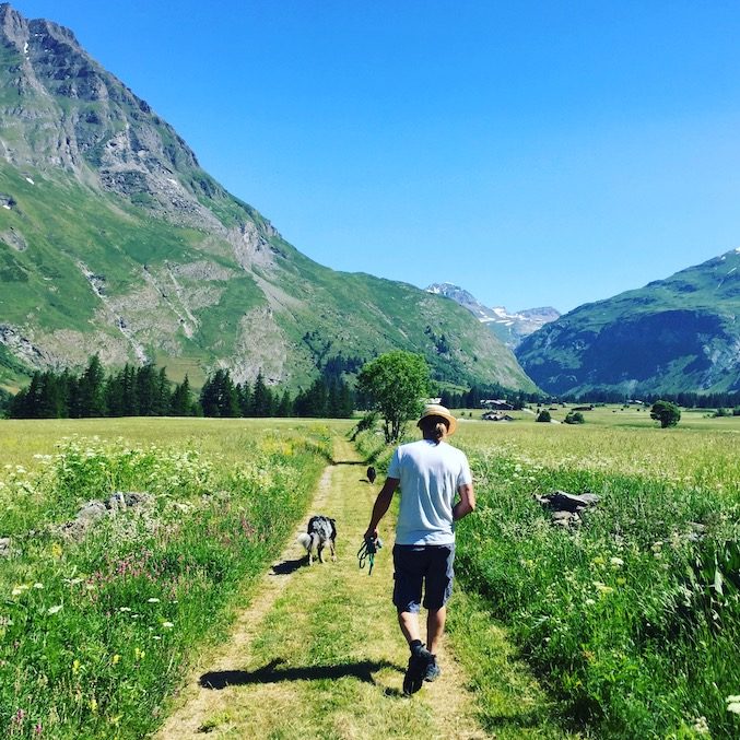 Val Cenis Val Cenis GR5 wandern mit Hund weiterwandern Frankreich Alpen