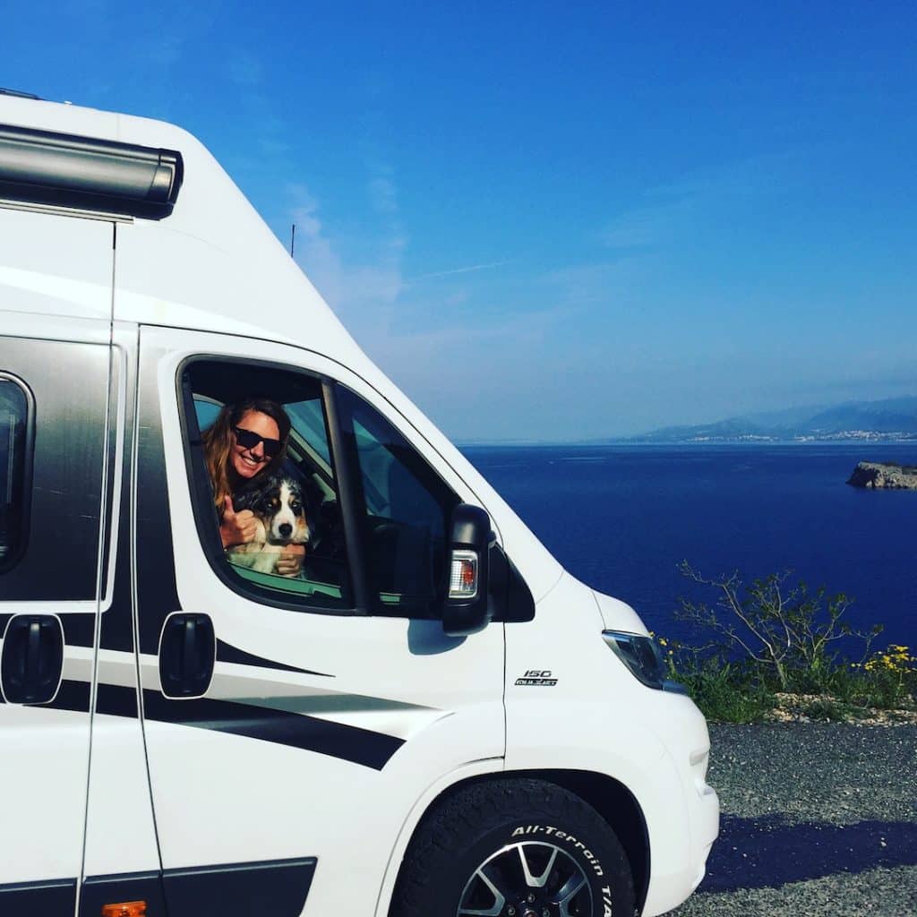Reisen Reisen mit Hund Camping mit Hund Wohnmobil Kroatien Pause Wildcamping