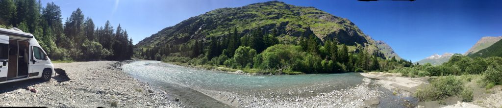Val Cenis Val Cenis Camping Wildcamping l'arc Bessans Alpen Frankreich