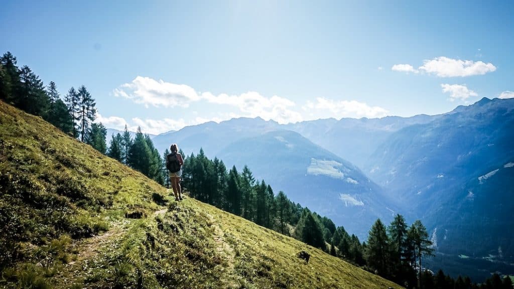 Alpe-Adria-Trail Wanderung Marterle Stall Weitwandern Fernwandern Hund Kärnten