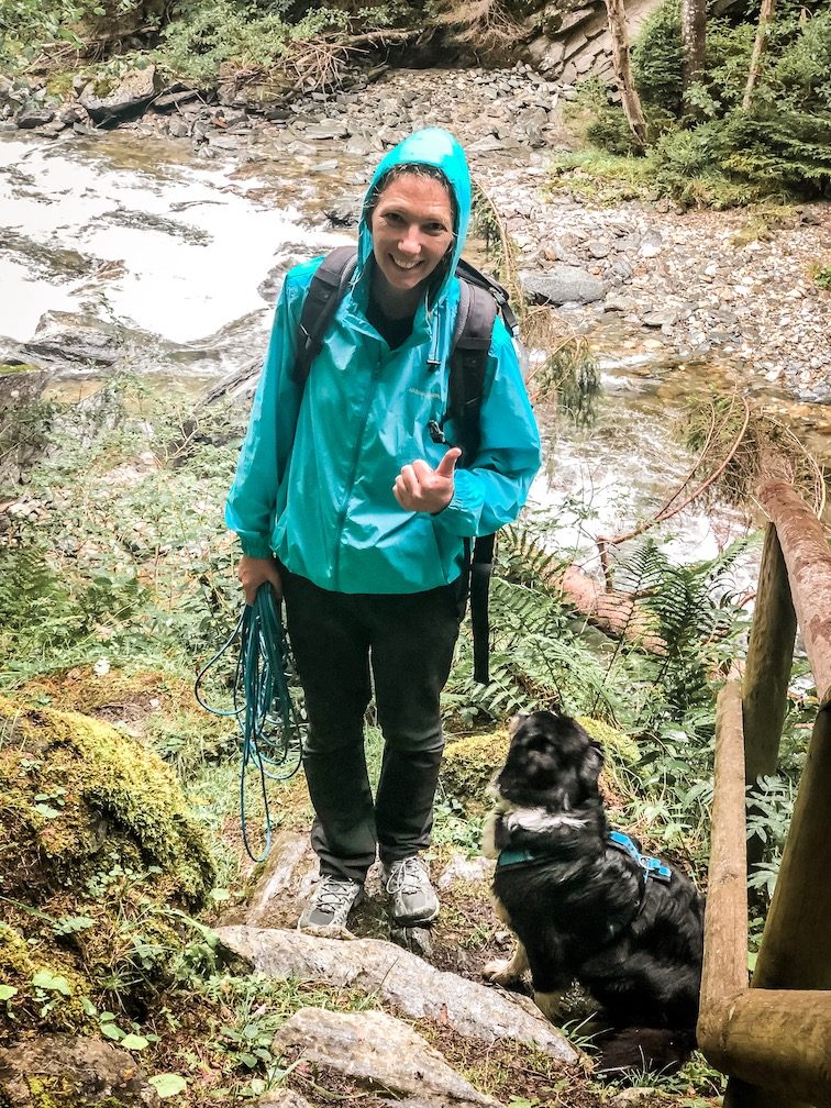 Alpe-Adria-Trail Alpe-Adria-Trail mit Hund Weitwandern Fernwandern Weitwanderweg Kärnten Alpe Österreich Schlucht