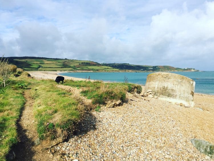 La Hague Normandie La Manche Sentier Littoral Zöllnerweg Weitwandern Hund Cotentin