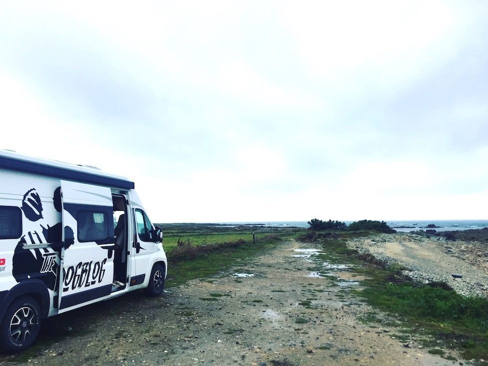 La Hague La Hague Normandie La Manche Wildcamping Camping Campingbus Wohnmobil Van