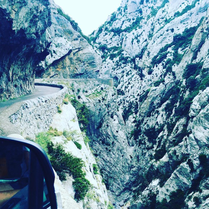 Languedoc Roussillon Languedoc Roussillon Gorges du Galamus Schlucht Südfrankreich Frankreich sehenswert Ausflugsziel Panoramastraßen