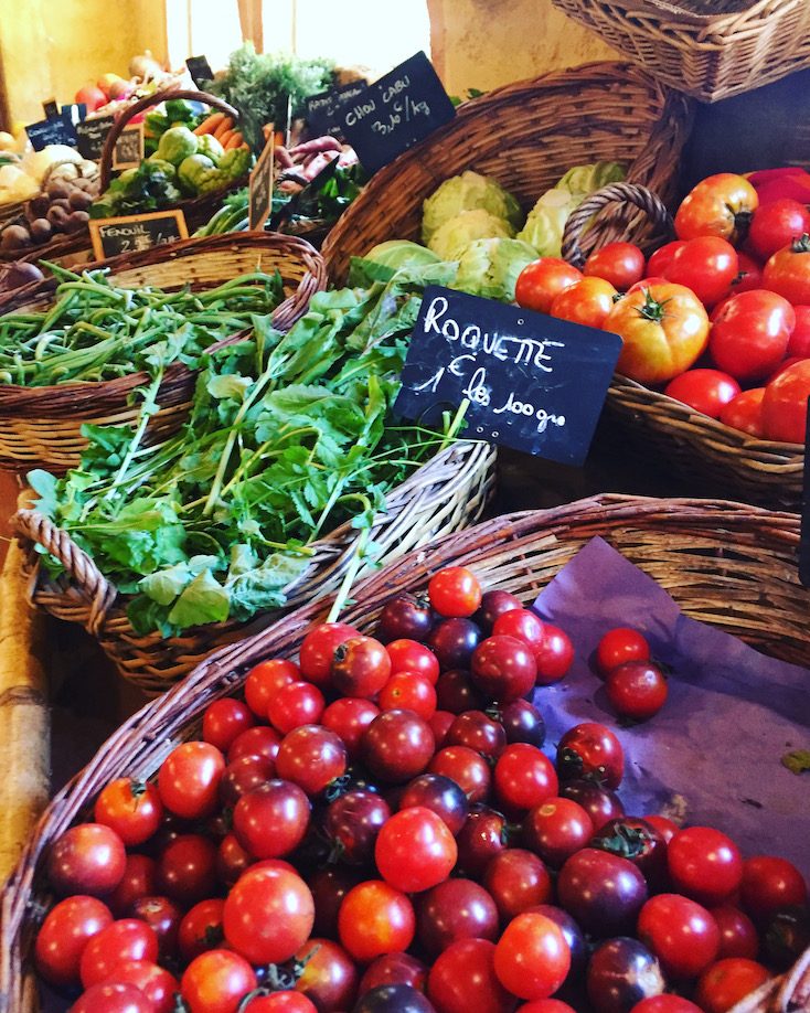 Languedoc Roussillon Südfrankreich Bio-Laden Bio-Landwirtschaft Ferme du Bio Sillon St Nazaire