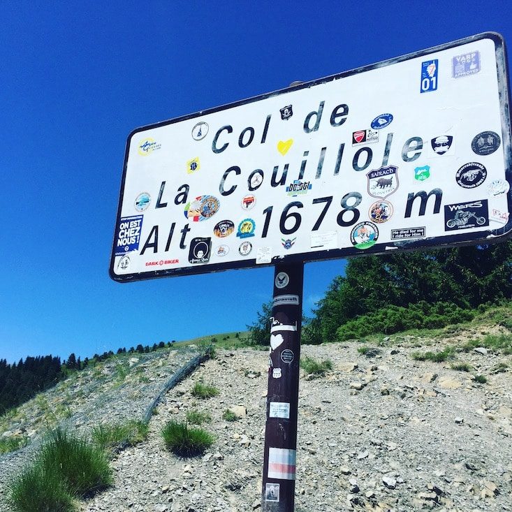 Col de la Couillole Alpenpass Frankreich Route des Grandes Alpes Rundreise
