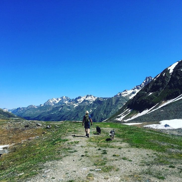 Kaunertal Kaunertal Wandern mit Hund Wanderung Alpen Camping