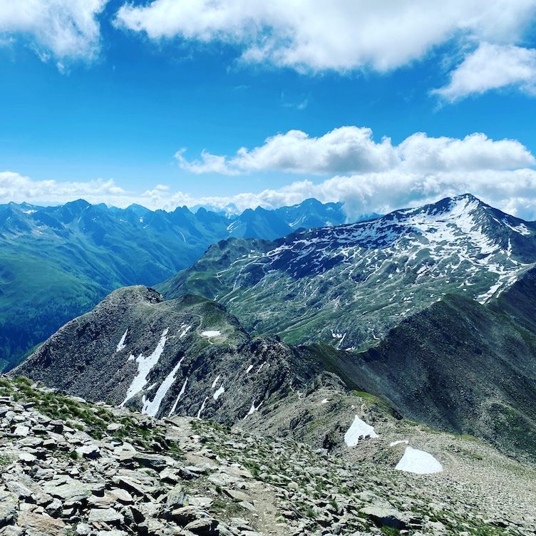 Großes Degenhorn Hohe Tauern Wandern mit Hund Villgratental Herz-Ass