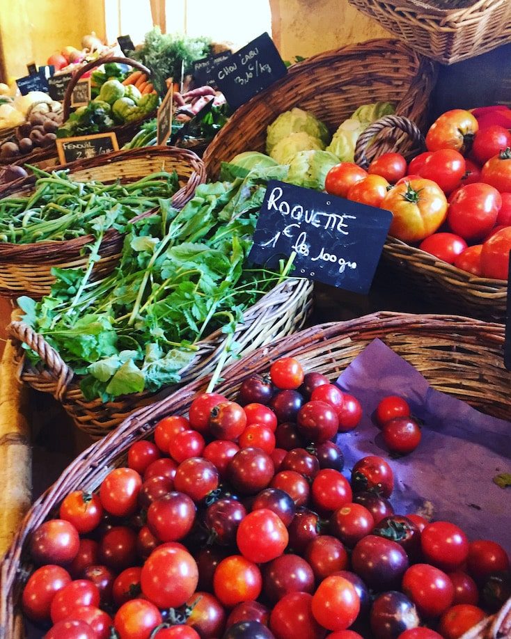 Südfrankreich Bio-Laden Bio-Landwirtschaft Ferme du Bio Sillon St Nazaire 