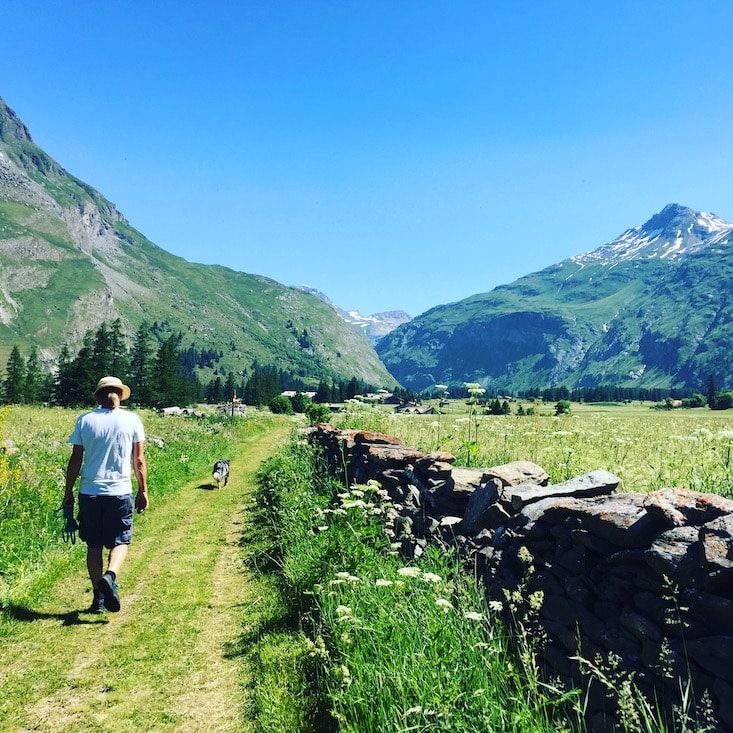 Val Cenis Val Cenis Frankreich Alpen Roadtrip wandern und camping mit Hund weitwanderweg