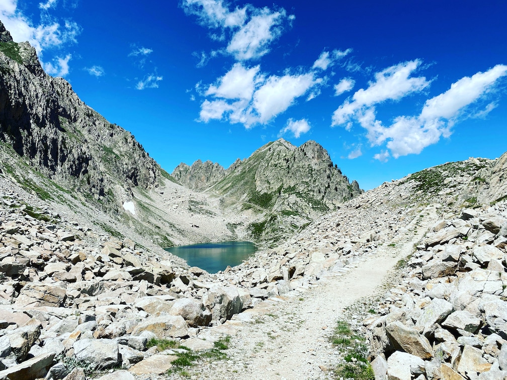 Valle Gesso Valle Gesso Lago Fremamorta Seealpen Parco Naturale Alpi Marittime Wandern